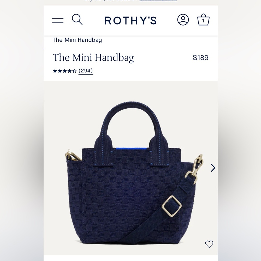 Rothy’s The Mini Handbag